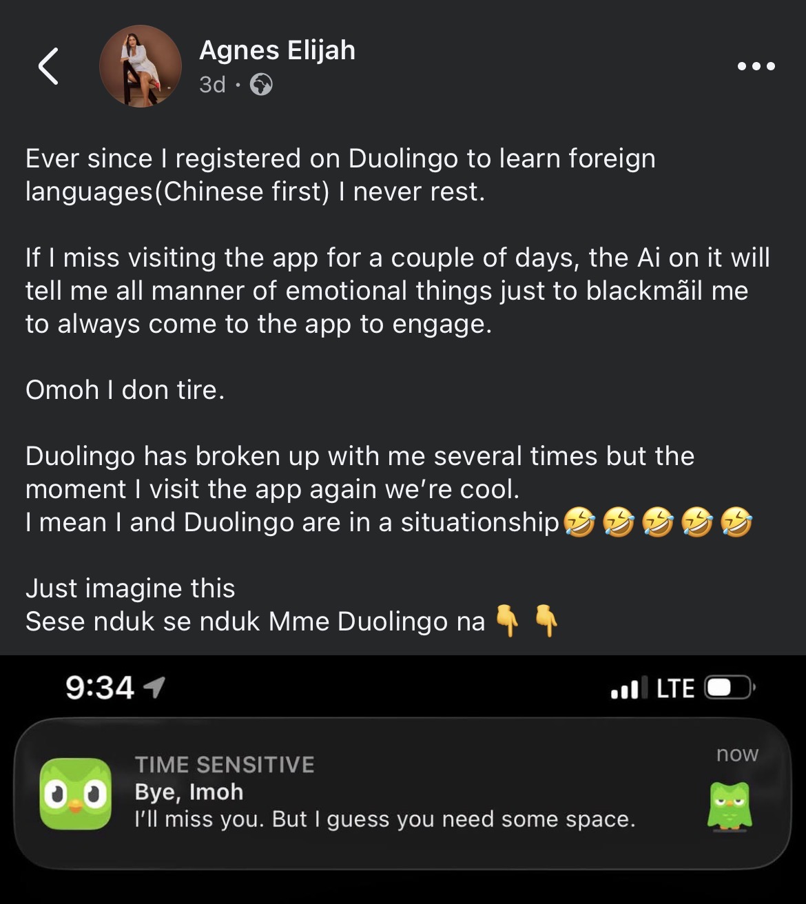 Post image by Blessing Edoho